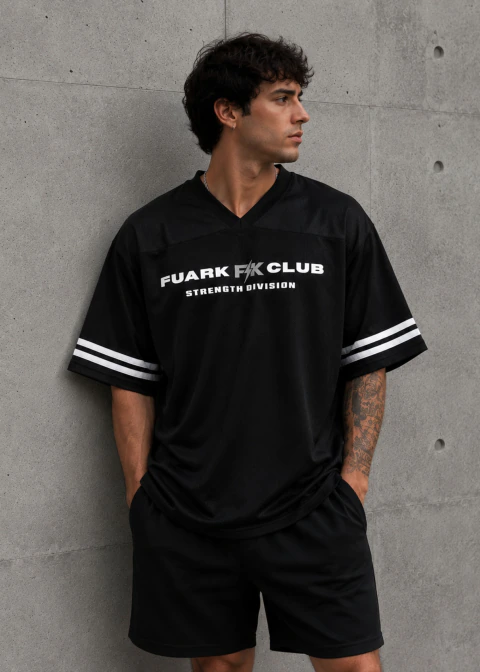 Remera Overzise NFL Division Black