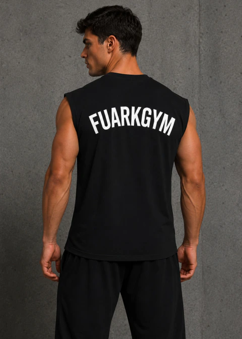 Remera sin mangas FGYM Black