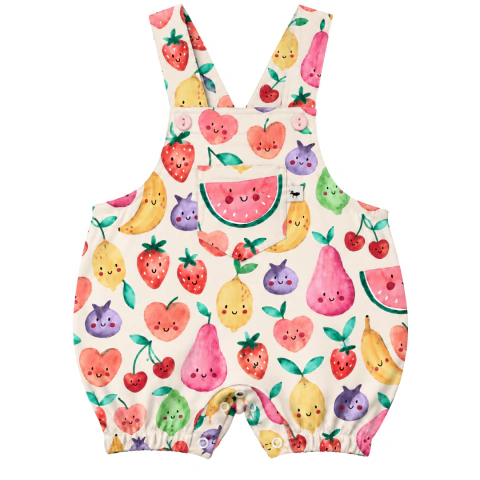 Jardineira Baby Frutinhas
