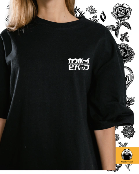 Camiseta Oversized - Cowboy Bebop 2