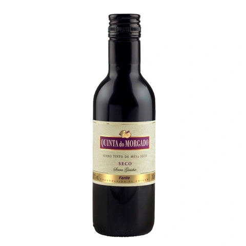 Mini Vinho Quinta do Morgado Tinto Seco 245ml Fante Serra Gaúcha