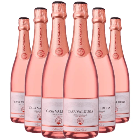 Espumante Casa Valduga Arte Brut Rose 6x750ml