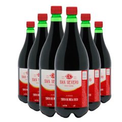Vinho San Severo Tinto de Mesa Seco Pet 6x1,45l