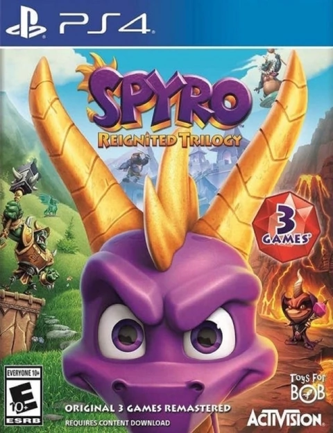Spyro Reignited Trilogy PRIMARIA PS4 DIGITAL - comprar online