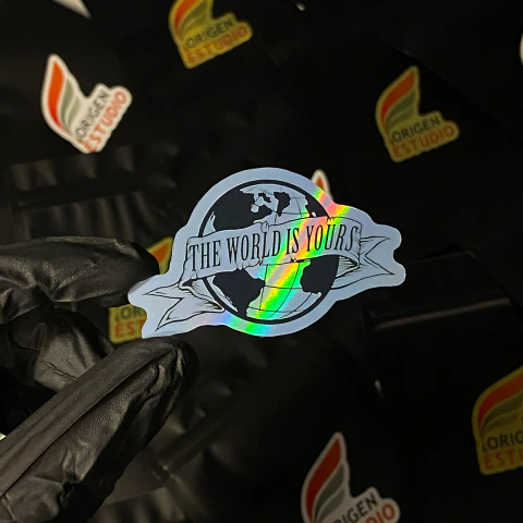 Sticker The World is Yours