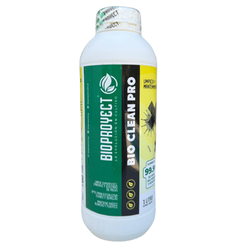 Bio clean pro 1L Higienizante ecológico hidroponia