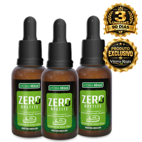 KIT Floral de Bach Zero Apetite - 90ml