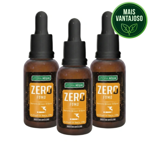 KIT Floral de Bach Fumo Zero - 90ml