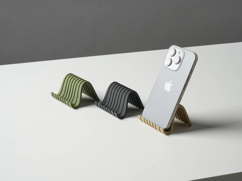 Suporte Decorativo para Smartphone Curvo e Ergonómico - comprar online