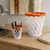 Kit Lixeira Porta Canetas Basquete Escritório Decoração Home Office