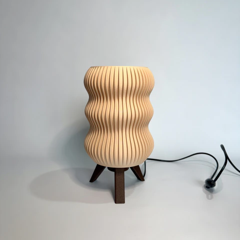 Lámpara Flow nude -marrón - comprar online