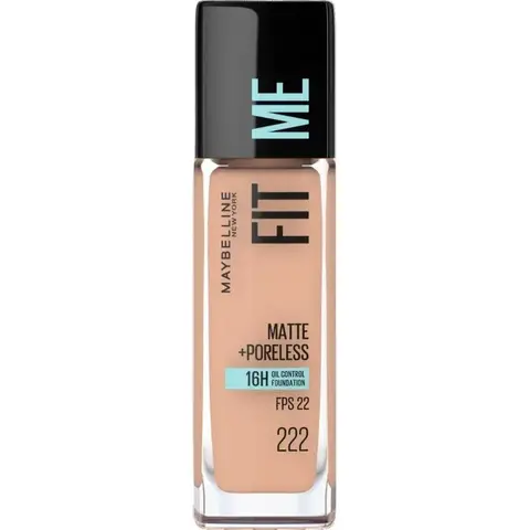 MAYBELLINE BASE LIQUIDA FITME MATTE 222