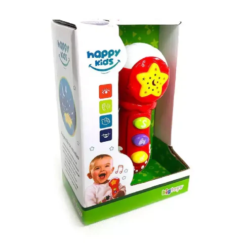 Micrófono Musical De Juguete Para Bebe Con Sonido Didáctico