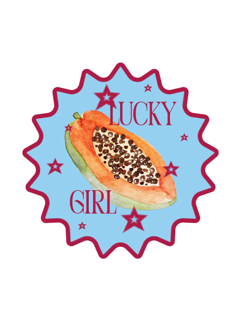 Lucky Girl Sticker