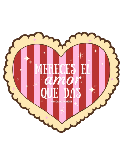 Mereces El Amor Que Das Sticker