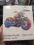 Motocicleta Punk Colorida Em 3d Com Quebra-cabeça De Letras (A1) - comprar online