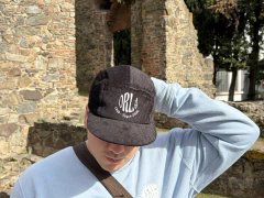 Gorra Alamo Five panel Negra - comprar online