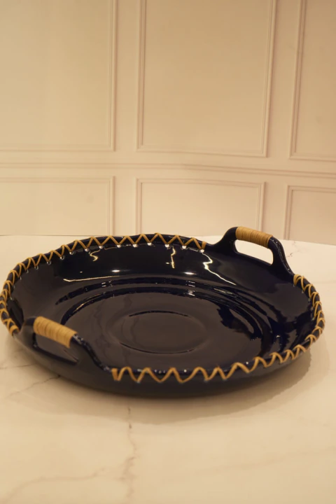 Centro de Mesa em Porcelana com Alças em Ratam - comprar online