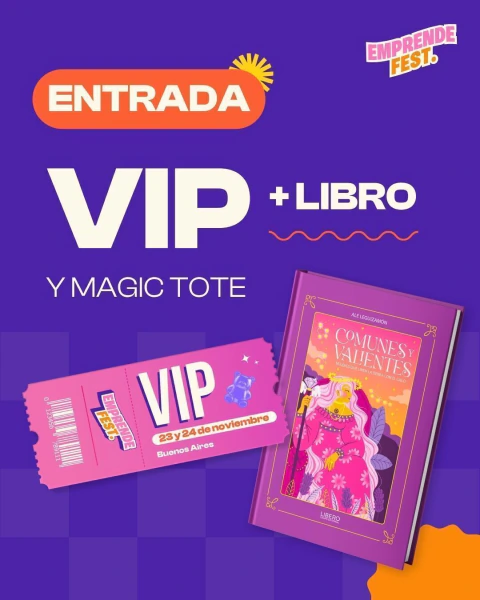 Entrada Vip + Comunes y Valientes