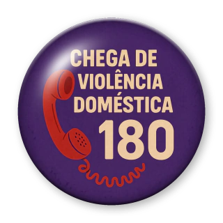 Broche Vou ligar pro 180!