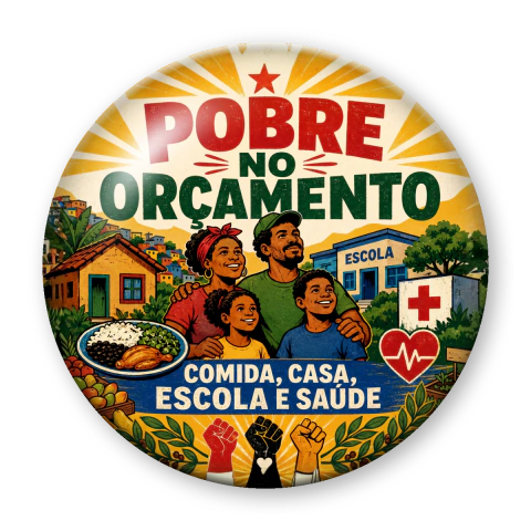 Broche Pobre no Orçamento