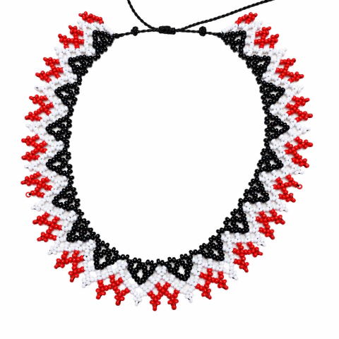 Colar Indígena Cobra Coral – Jablonex