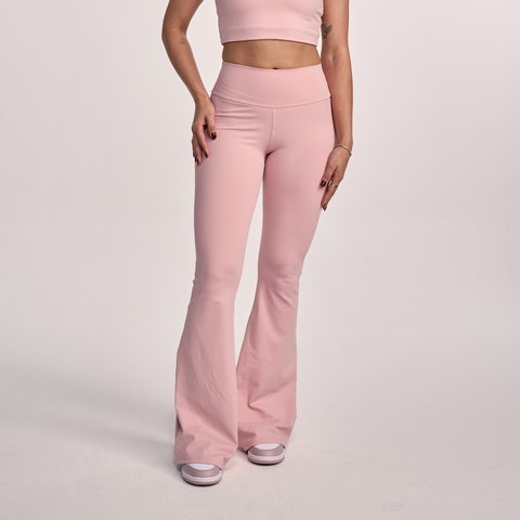 Calça Legging Flare Rosa Gult Soft Energy