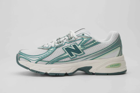 New Balance 740 Marsh Green White - comprar online