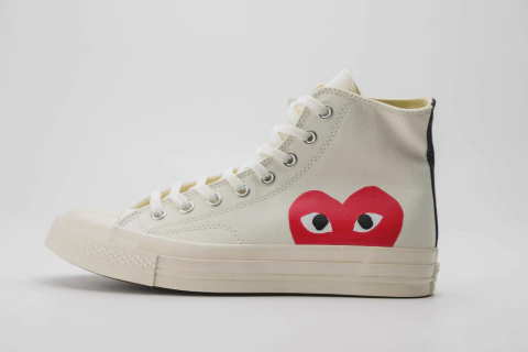 Comme des Garçons PLAY x Converse Chuck 70 White - comprar online