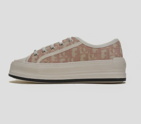 Dior Walk'n'Dior Platform Sneaker Rose White - comprar online