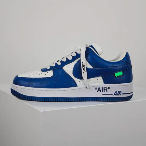Louis Vuitton x Nike Air Force 1 Low White Team Royal - comprar online
