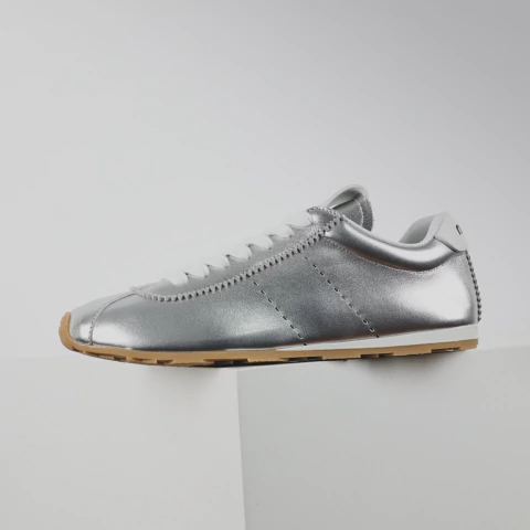 Miu Miu Leather Napa Metallic Silver - comprar online