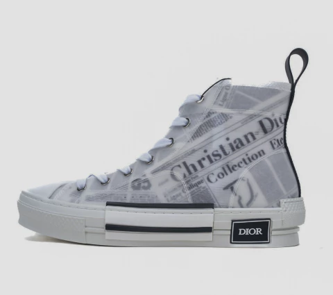 Dior B23 High Top Newspaper - comprar online
