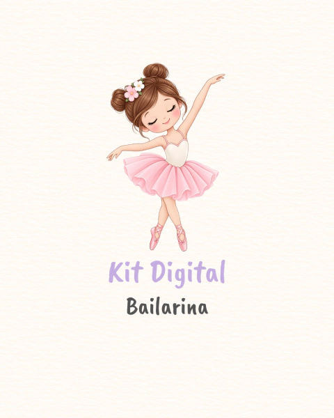 Kit Digital Bailarina