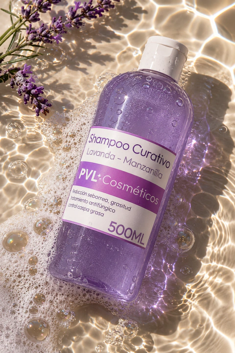 Shampo Curativo de Lavanda y Manzanilla 500ml - comprar online