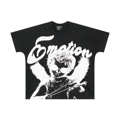 Camiseta Mixed Emotion en Negro