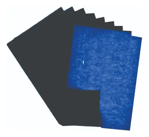 Carbonico Credencial Bolsa X 10 Hojas Azul
