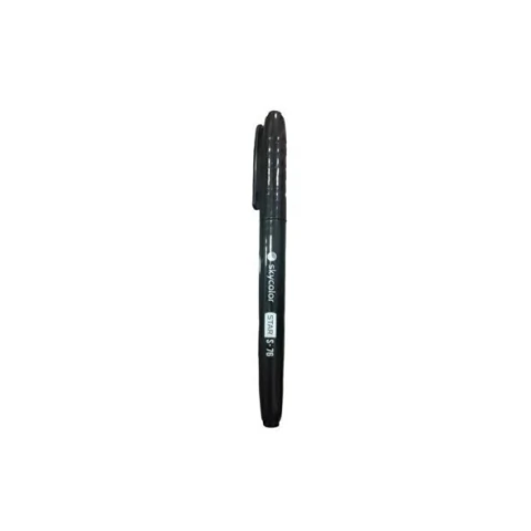 Marcador Skycolor Star S-76 Permanente Fino Punta Red Negro