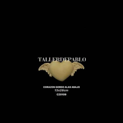 CORAZON GORDO ALAS ABAJO