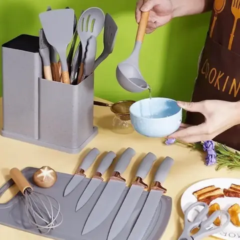 Jogo Completo de Cozinha com 19 Peças - loja online