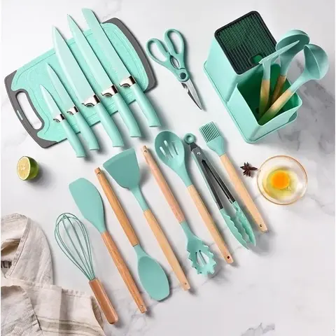 Jogo Completo de Cozinha com 19 Peças - comprar online