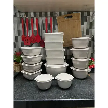 Imagem do Kit de Potes Herméticos para Alimentos 15 Peças