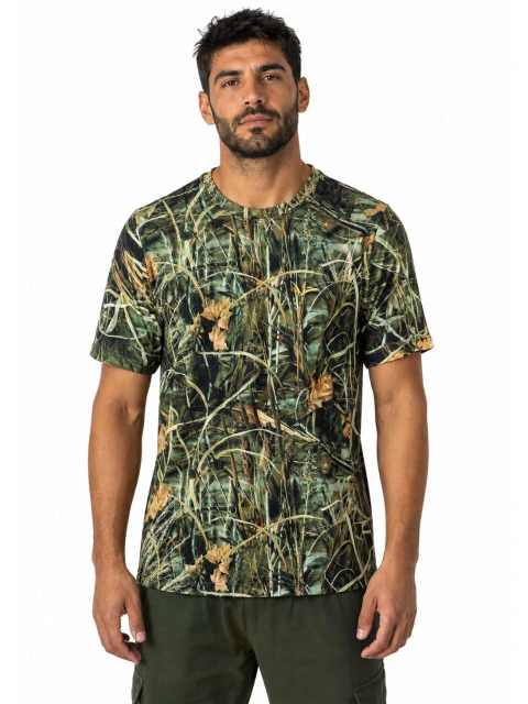 Remera manga corta CAMU JUNCO 3D