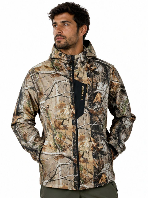 Campera Softshell Camu Seco 3D