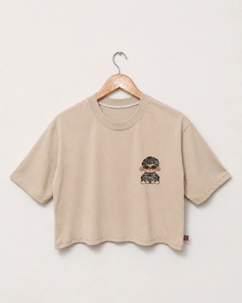 Cropped Ovelha Negra Veste Prada