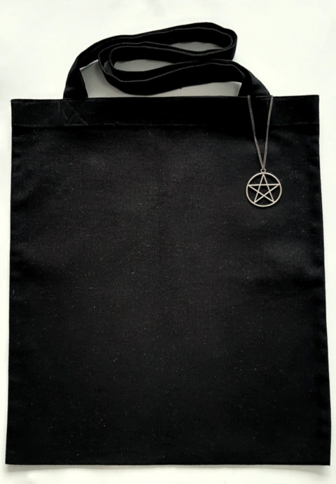 Ecobag Preta - Pentagrama - comprar online
