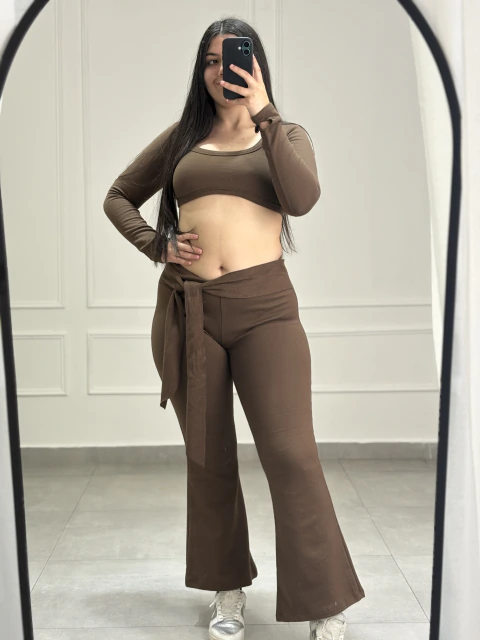 Conjunto Atenea -Chocolate-