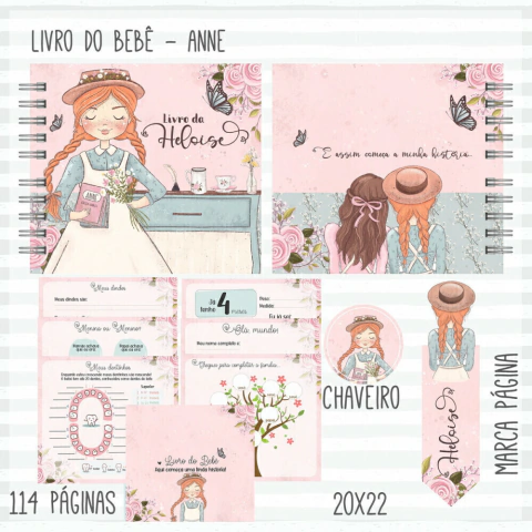 Kit Completo Bebê Anne - Mimo Santho