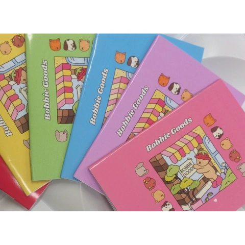 Arquivo Digital Revista Brochurinha Bobbie Goods A5 e Mini Revista A6 - Editável no Canva