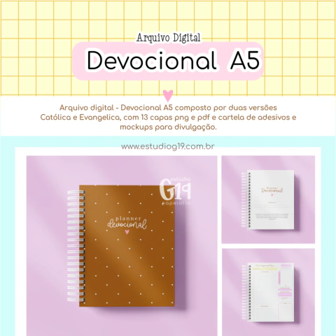 Planner Devocional A5